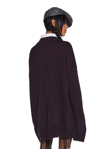 Cognac Worst Kinda Curse Sweater