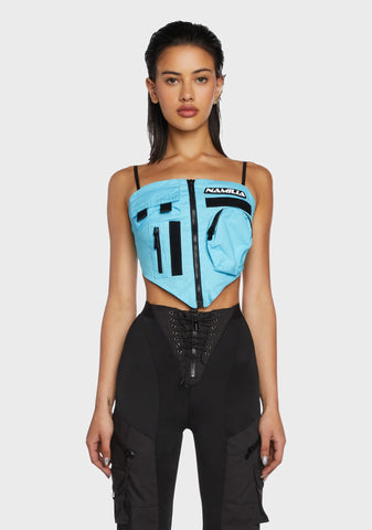 Tactical Bandana Top - Blue