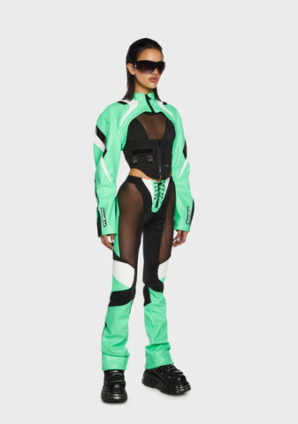 Tactical Corset Top - Black