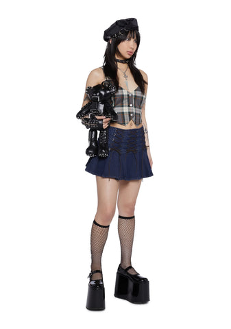 Instant Karma Pleated Skirt