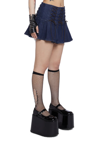 Instant Karma Pleated Skirt