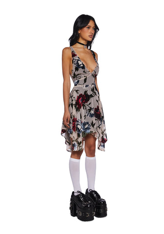 Take To The Sky Mini Dress - Ivory