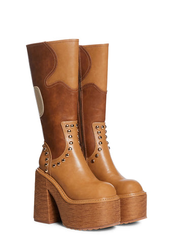 Superstar Status Platform Boots