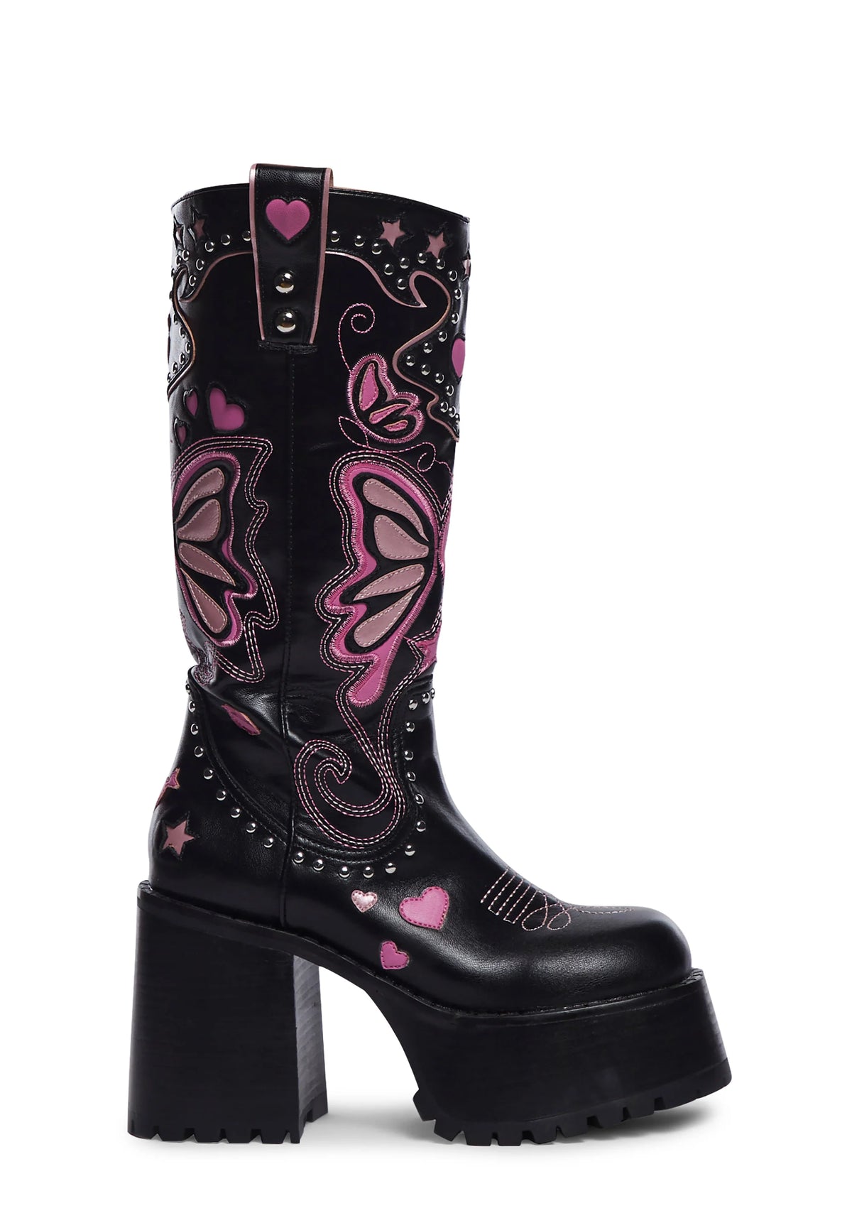 The Wild West Platform Boots