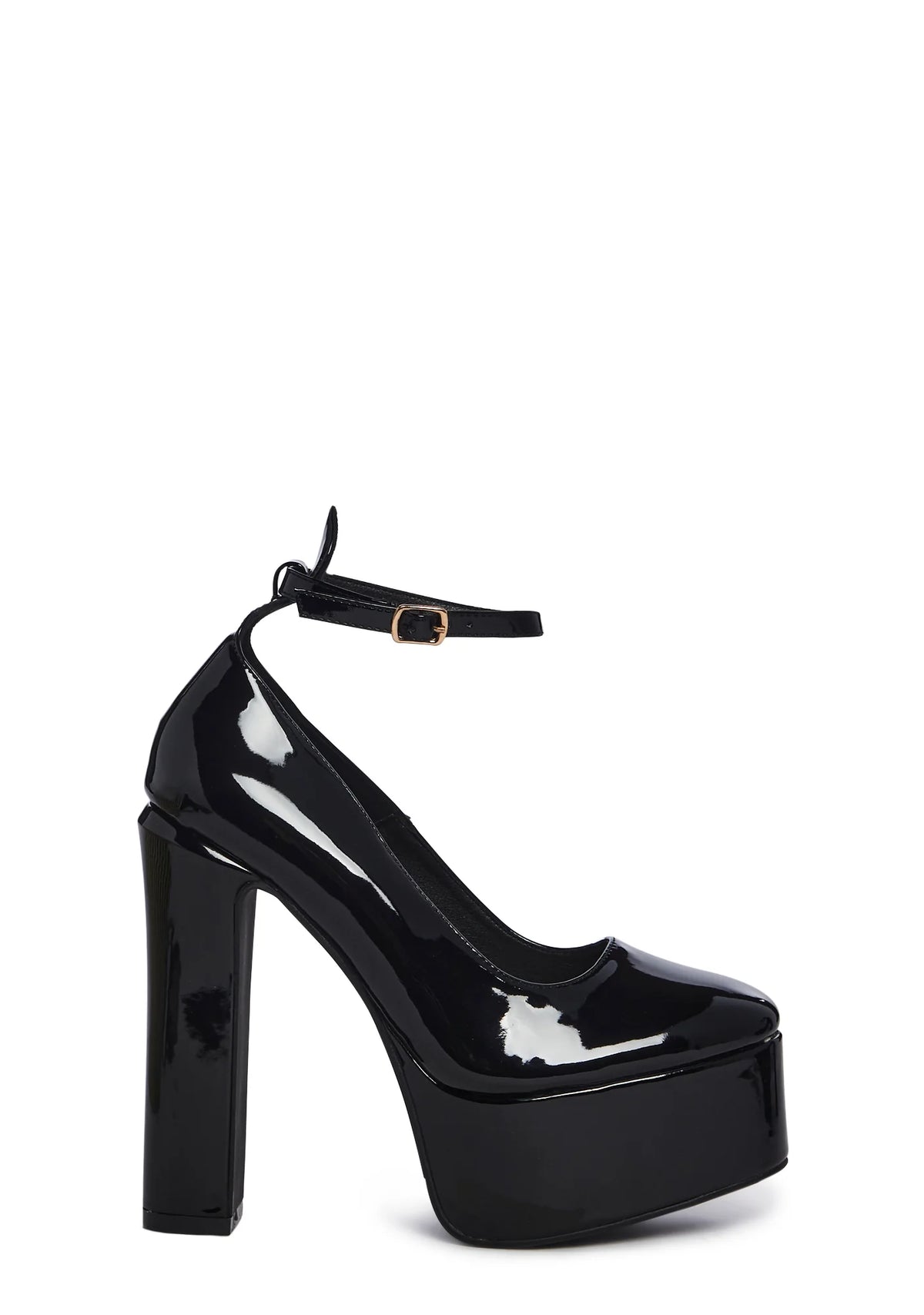 Truly Admired Platform Heels - Black