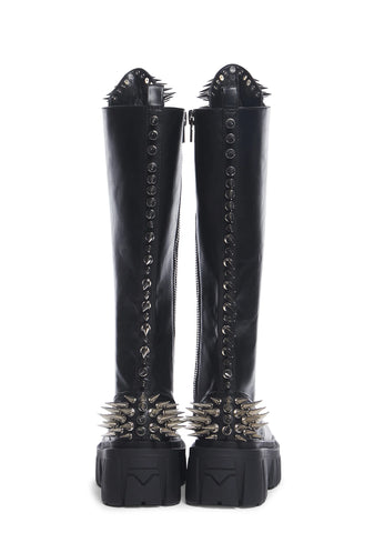The Problem Child Spiked Boots