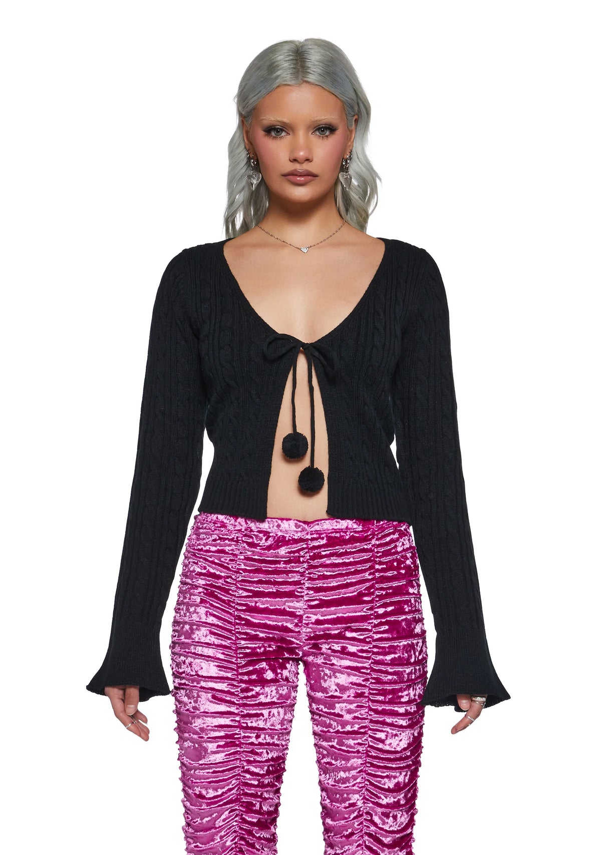 Sweater Weather Cable Knit Cardigan