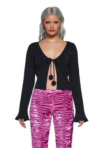 Sweater Weather Cable Knit Cardigan