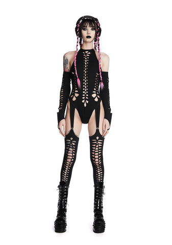 My Own Worst Enemy Shredded Bodysuit