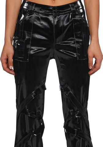 Modulation Liquid Velvet Strappy Pants