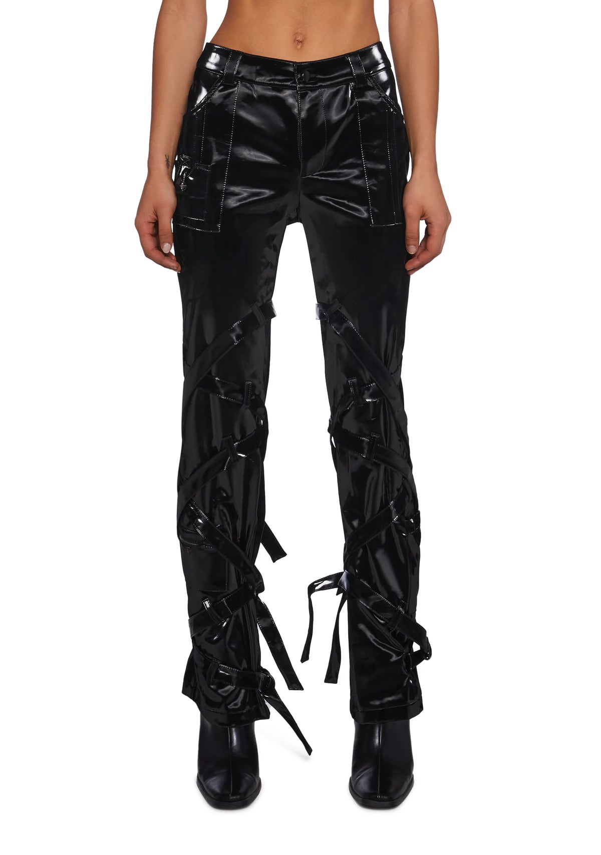 Modulation Liquid Velvet Strappy Pants