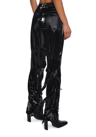 Modulation Liquid Velvet Strappy Pants