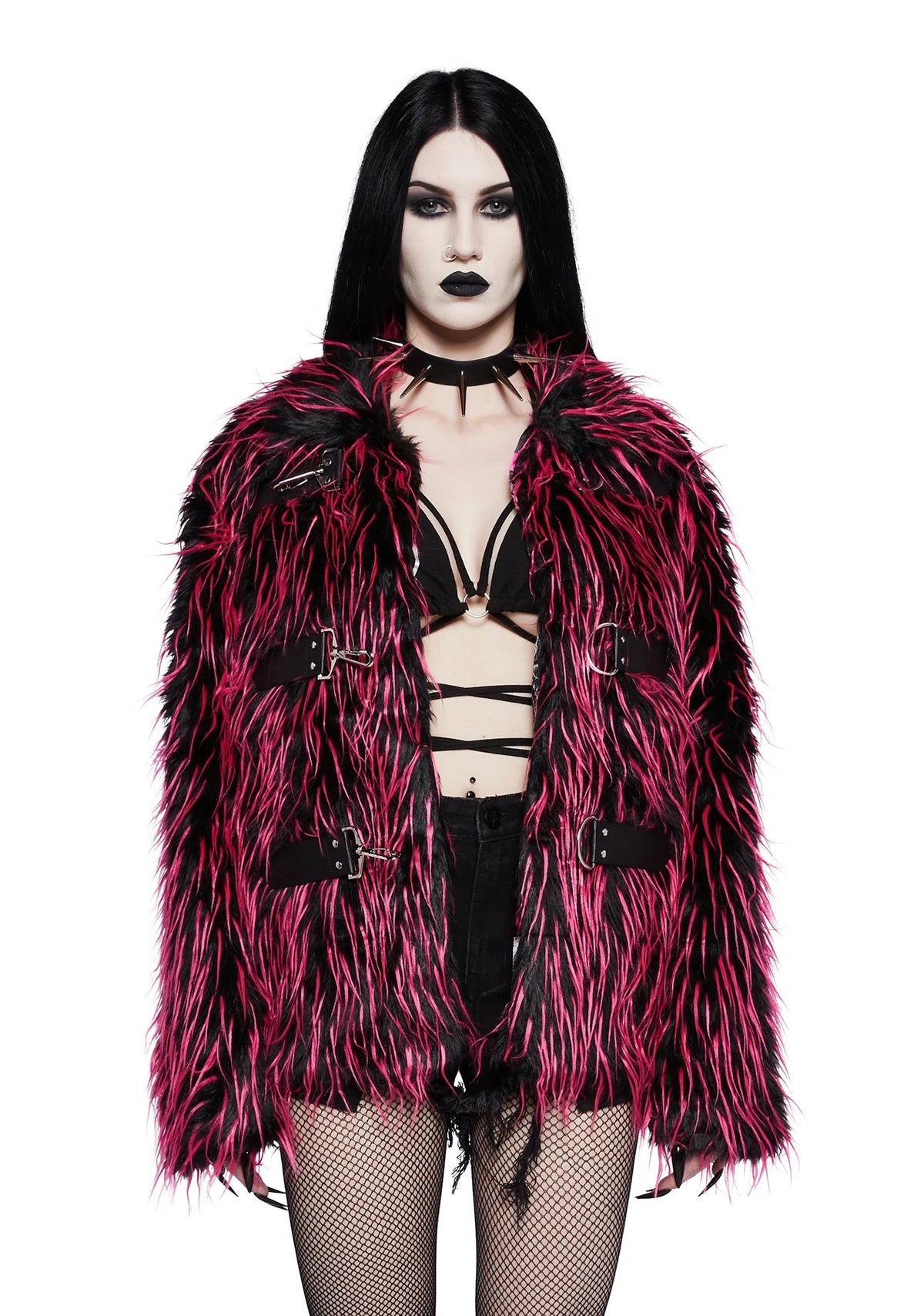 Run From Suburbia Faux Fur Jacket