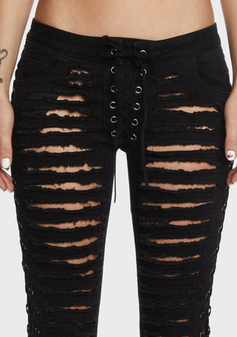 Rough And Tumble Distressed Jeans