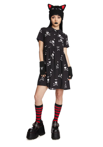 Death Becomes You Shirt Dress