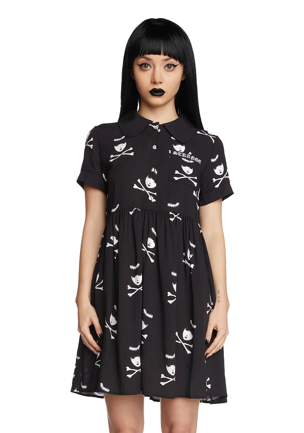 Death Becomes You Shirt Dress