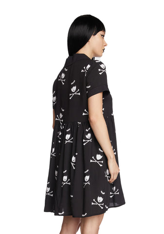 Death Becomes You Shirt Dress