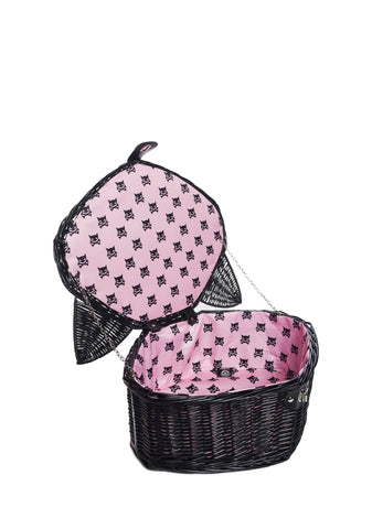 Bad Kitty Mood Picnic Basket