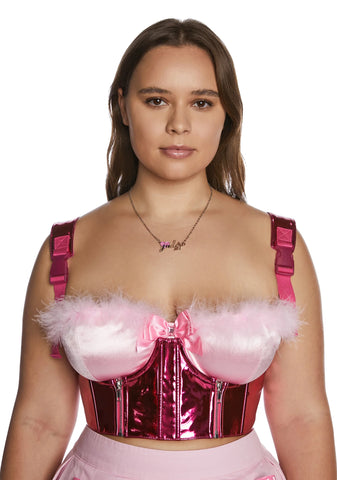 Enamored Script Necklace