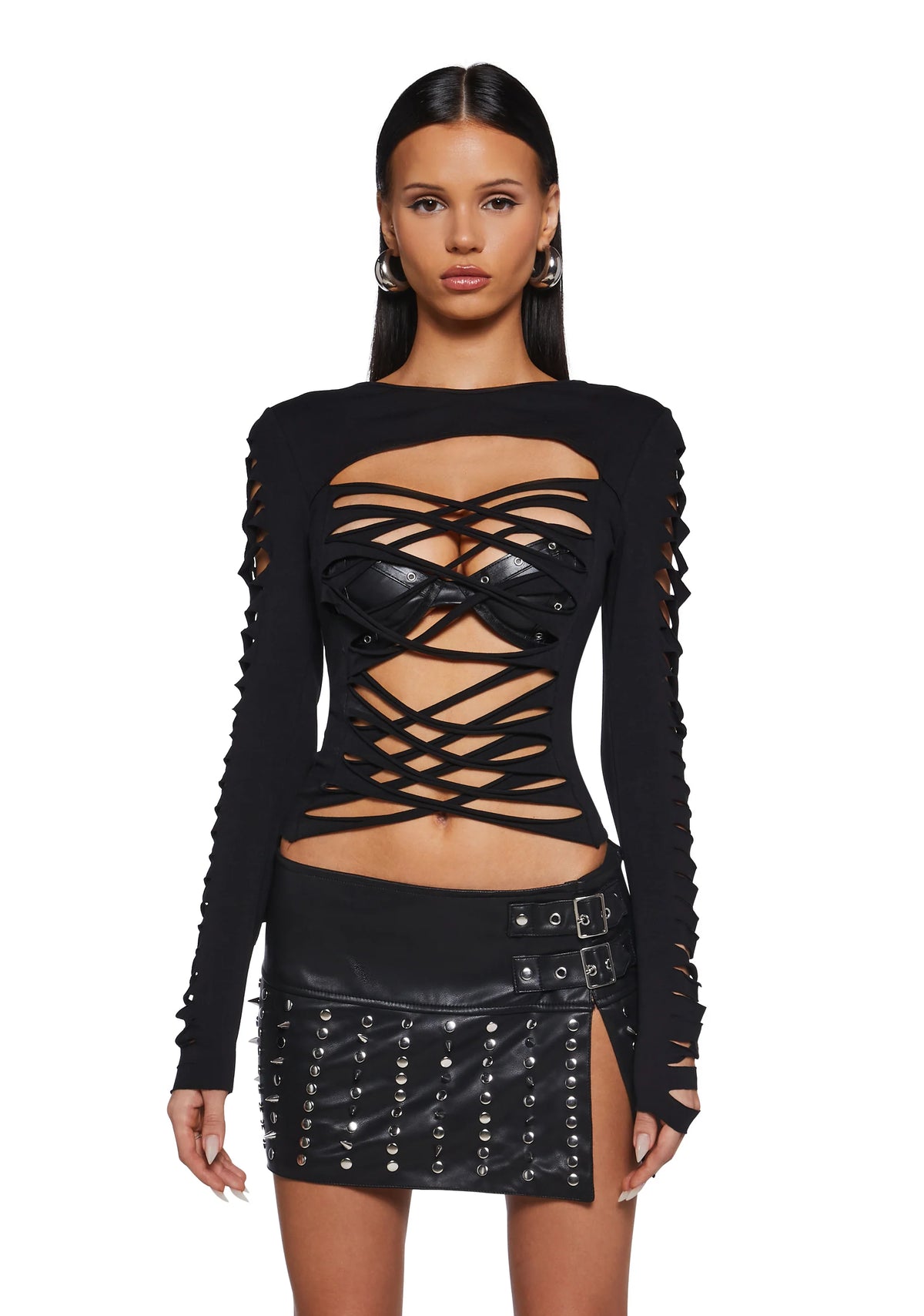 Deviant Curfew Cut-Out Top