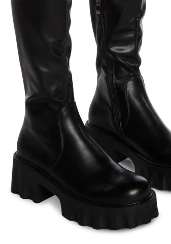 Nika Thigh-High Boots