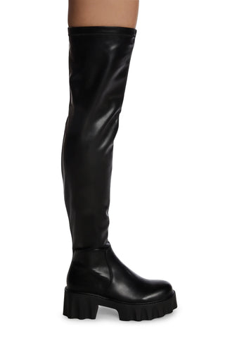 Nika Thigh-High Boots