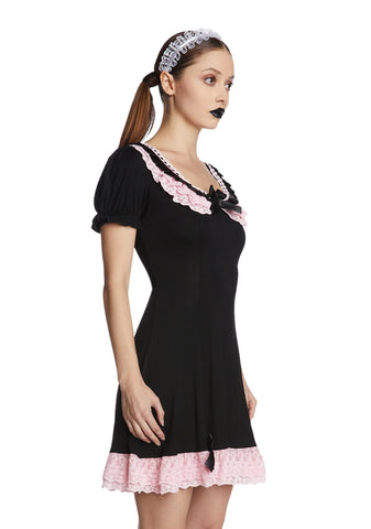 Wicked Not Your Girl Babydoll Dress