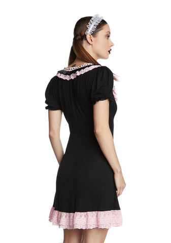 Wicked Not Your Girl Babydoll Dress