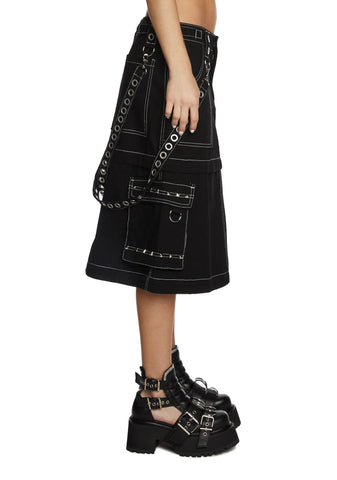 Too Cool To Care Convertible 3-Length Skirt