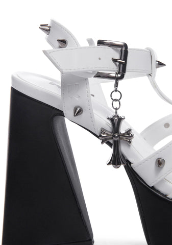 Angel Mist Platform Sandals