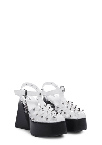 Angel Mist Platform Sandals