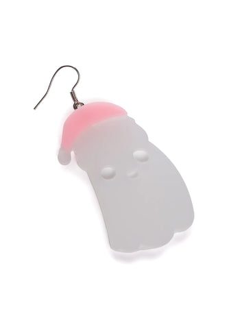 Santa Ghost Drop Earrings