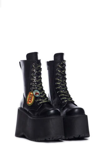 Antisocial Climbers Platform Boots