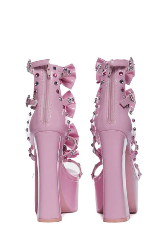 Buy Me Jewels Platform Heels