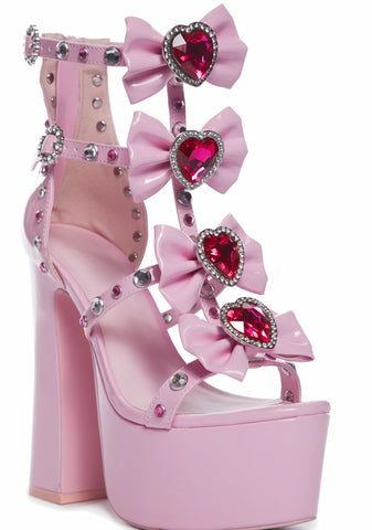 Buy Me Jewels Platform Heels