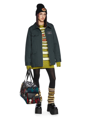 Never Mainstream Oversized Jacket