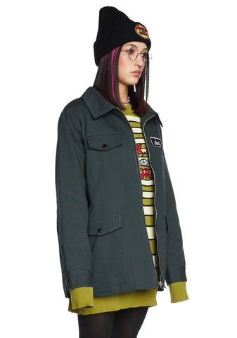 Never Mainstream Oversized Jacket