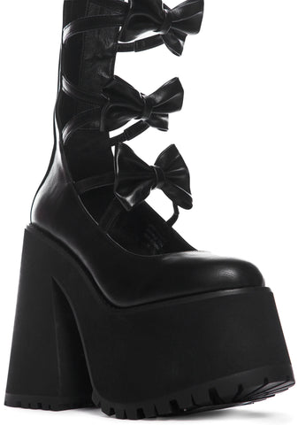 Hold On Tight Platform Mary Janes