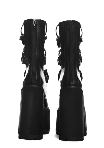 Hold On Tight Platform Mary Janes