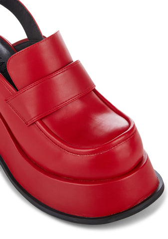 Downtime Slingback Loafers