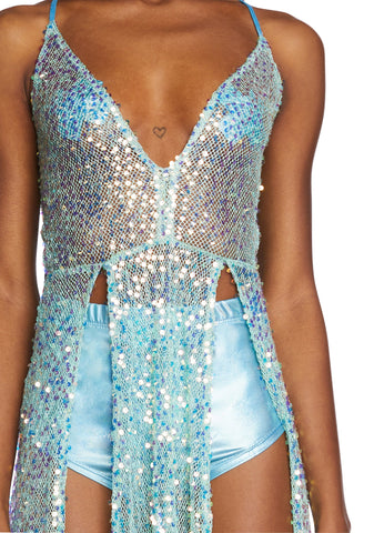 Always Glistening Sequin Set