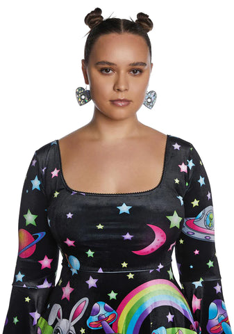 CD Mix Drop Earrings