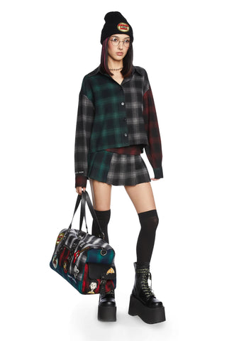 90s Cynic Plaid Shirt