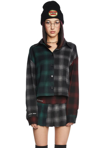 90s Cynic Plaid Shirt