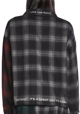 90s Cynic Plaid Shirt