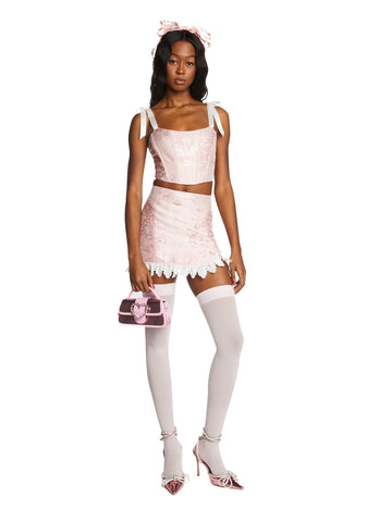 Sweet Smitten Embraces Mini Skirt