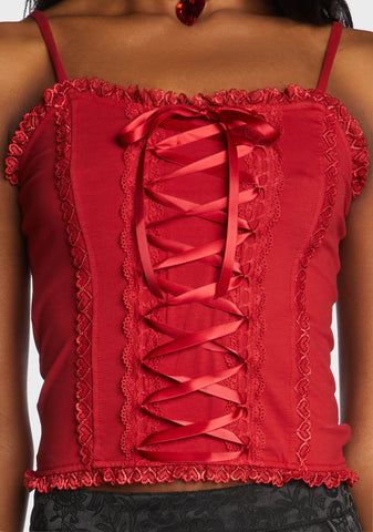 Keep Coming Back Corset Top