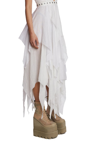 Echo Handkerchief Midi Dress