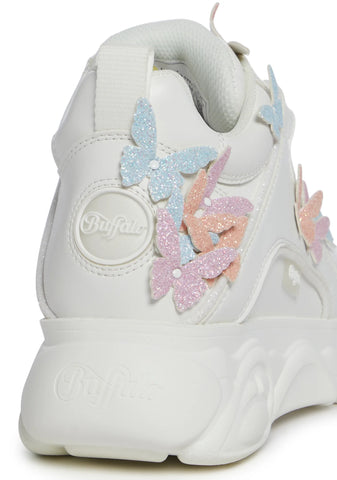 CLD Corin Platform Sneakers - Butterflies