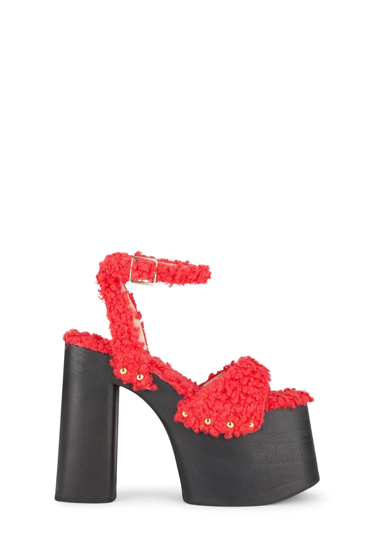 Superior Platform Heels - Red